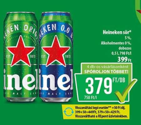 Heineken sör