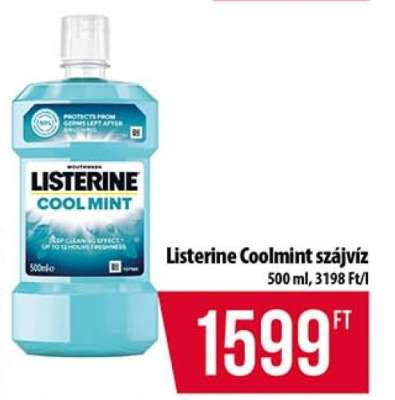 Listerine Coolmint szájvíz