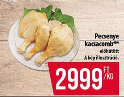 Pecsenye kacsacomb