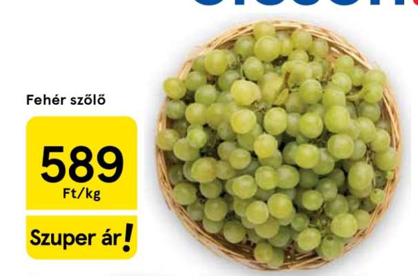 Fehér szőlő