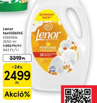 Lenor textilöblítő