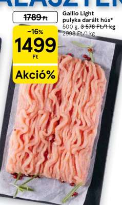 Gallio Light pulyka darált hús