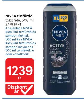 NIVEA tusfürdő