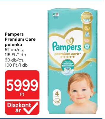 Pampers Premium Care pelenka