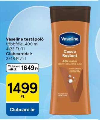 Vaseline testápoló