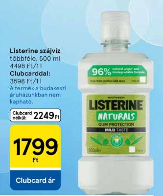 LISTERINE Szájvíz