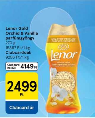 Lenor Gold Orchid & Vanilla parfümgyöngy
