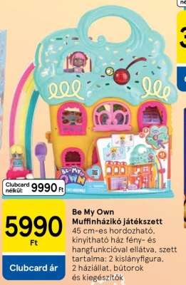 Be My Own Muffinházikó játékszett