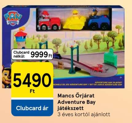 Mancs Őrjárat Adventure Bay játékszett