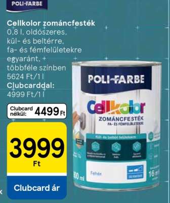 Cellkolor zománcfesték