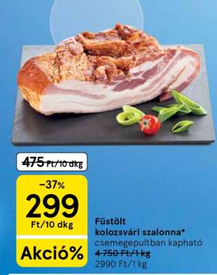 Füstölt kolozsvári szalonna