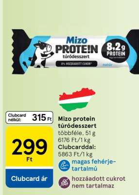 Mizo Protein Túródesszert