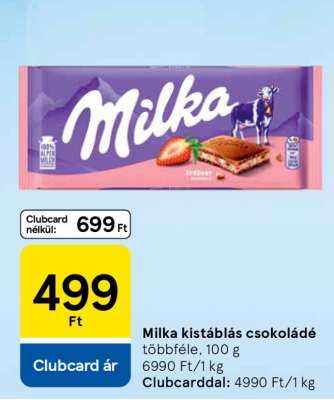 Milka kistáblás csokoládé