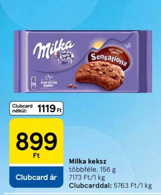 Milka keksz