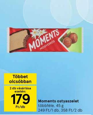 MOMENTS Ostyaszelet