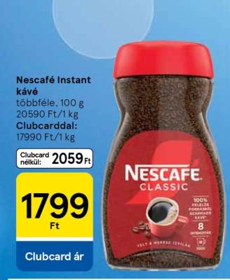 NESCAFÉ﻿﻿ Instant kávé*