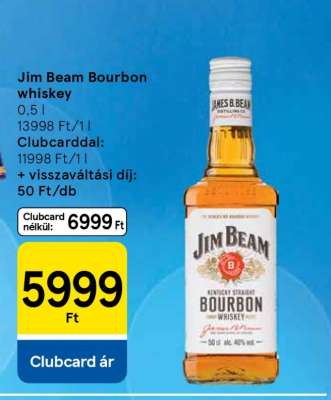 JIM BEAM Bourbon whiskey