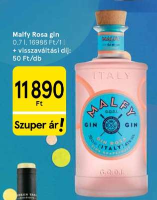 Malfy Rosa gin