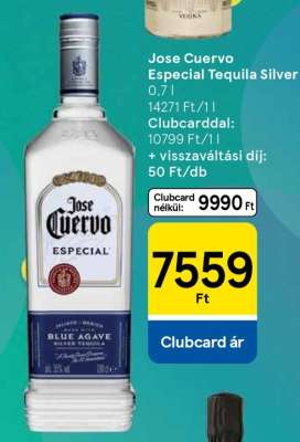 Jose Cuervo Especial Tequila Silver