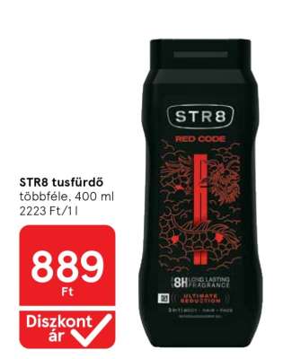 STR8 tusfürdő