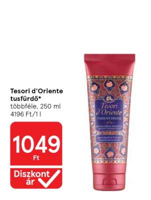 TESORI D’ORIENTE TUSFÜRDŐ