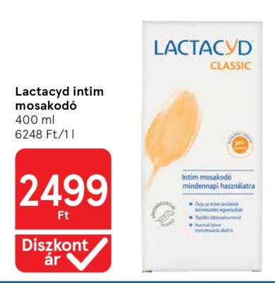 LACTACYD INTIM MOSAKODÓ