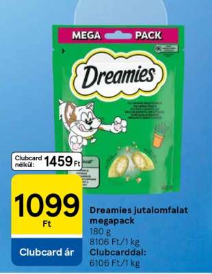 Dreamies jutalomfalat megapack