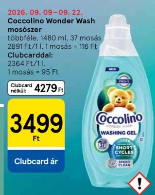 Coccolino Wonder Wash mosószer