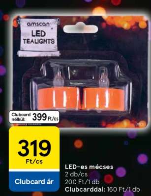 LED-es mécses