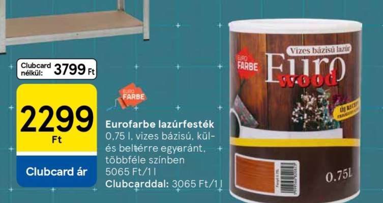 Eurofarbe lazúrfesték