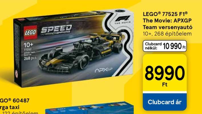 LEGO® 77525 F1® The Movie: APXGP Team versenyautó