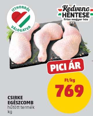 Csirke egészcomb