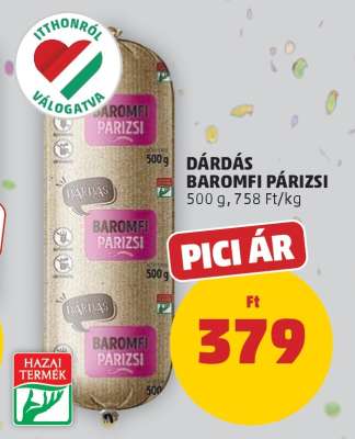 Dárdás Baromfi Párizsi