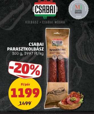 Csabai parasztkolbász