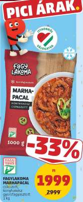 Fagylakoma Marhapacal