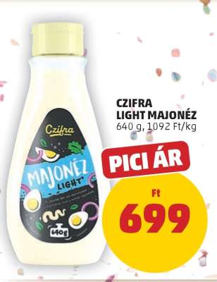 Czifra Light Majonéz
