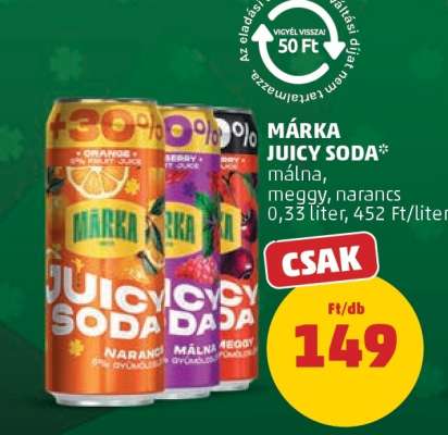 Márka Juicy Soda