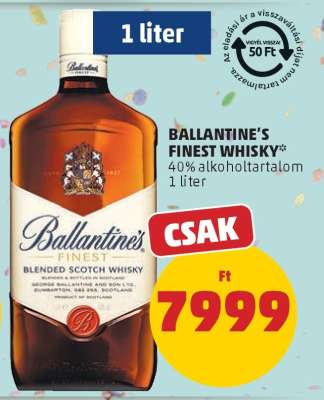 Ballantine's Finest Whisky