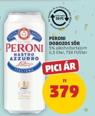 PERONI DOBOZOS SÖR