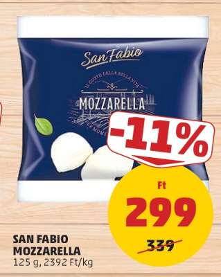 San Fabio Mozzarella