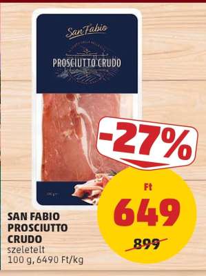 SAN FABIO PROSCIUTTO CRUDO