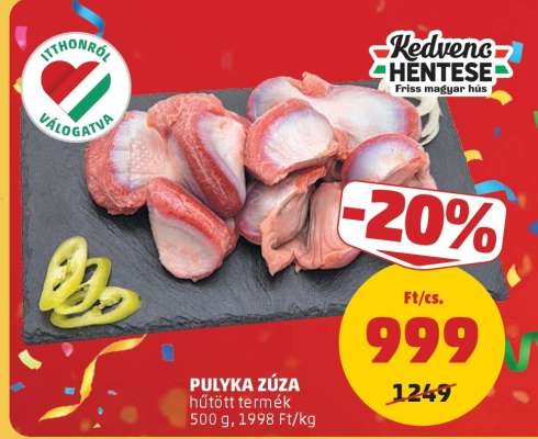 Pulyka zúza