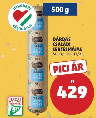Dárdás Családi Sertésmájas