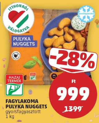 Fagylakoma Pulyka Nuggets