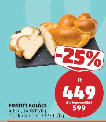 Fonott kalács
