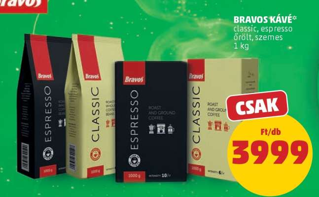 BRAVOS KÁVÉ
