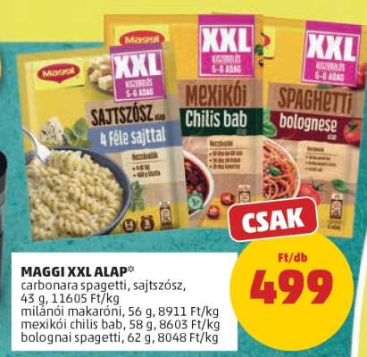 MAGGI XXL ALAP