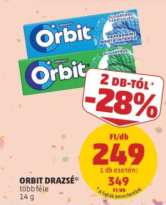 Orbit drazsé