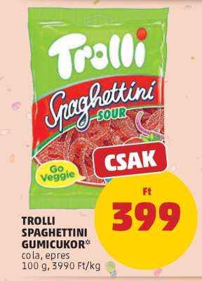 Trolli Spaghettini Gumicukor