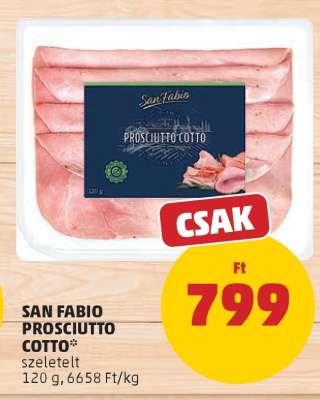 SAN FABIO PROSCIUTTO COTTO